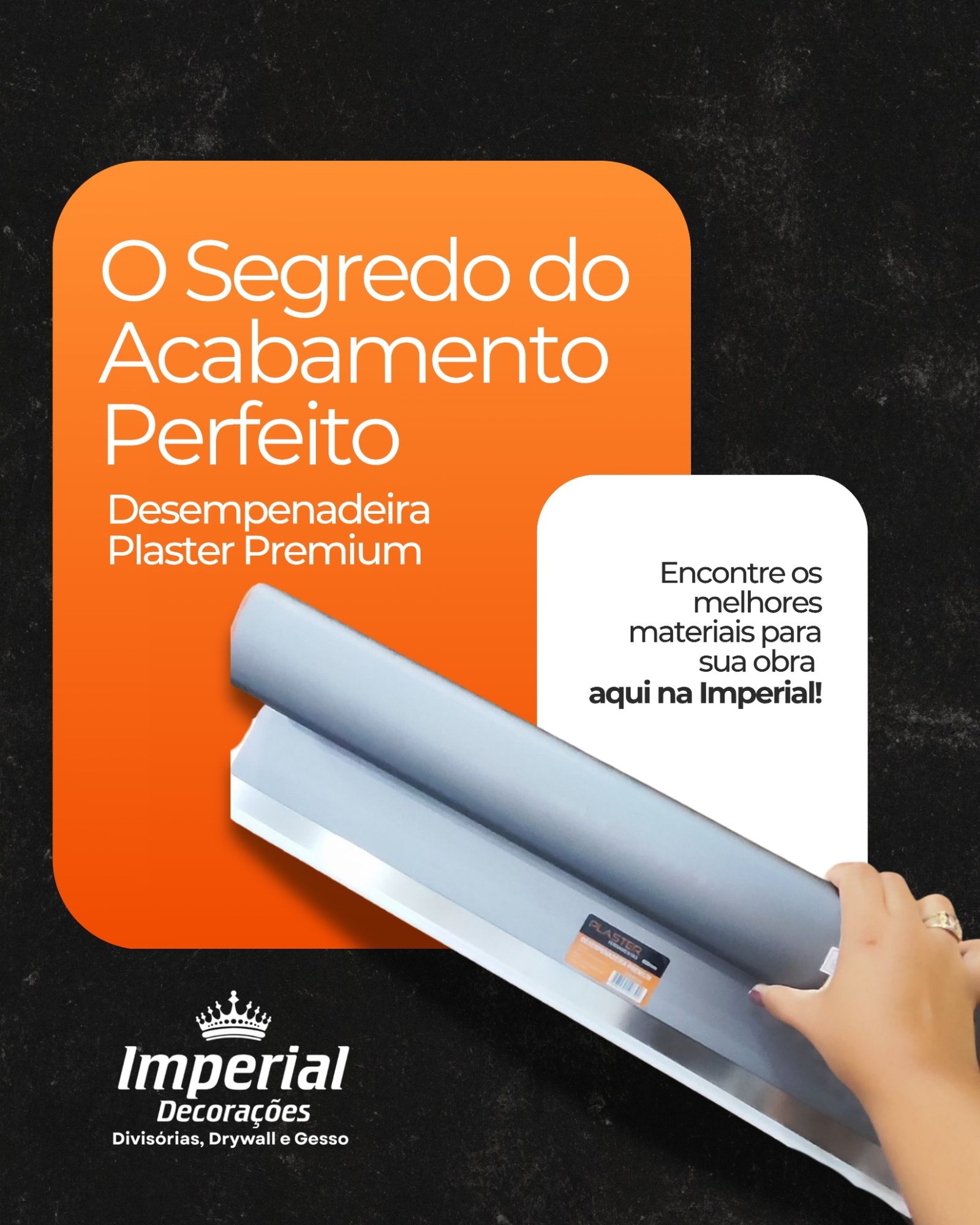 Desempenadeira Plaster